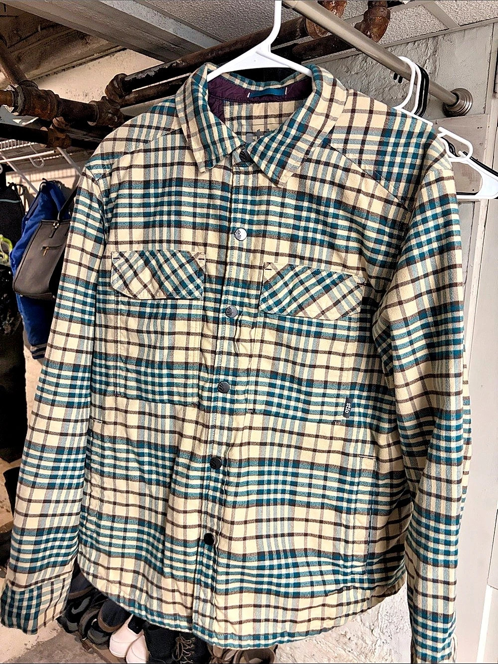 Stio Insulated Flannel Shacket